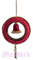 Bell shaped Christmas hanging - click here for large view